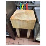 Butcher Block w legs