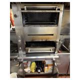 Garland US Range Gas upright broiler w oven