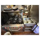 Gas 6 Burner Stove w Oven