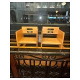 2x Wooden booster seats Ea_