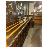 Counter table 13Ft x 20' w floor mount