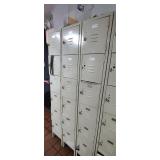 2x Metal emplyee Locker Ea_