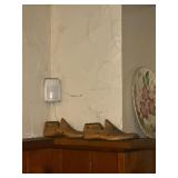 Antique wooden shoe forms