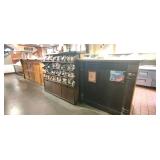 2x 68 & 65' Granite/ Corian top counter Slabs Each