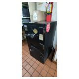 Metal Drop Safe w combo Large