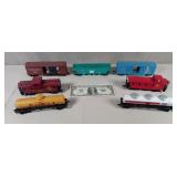 Vintage Train Car Lot