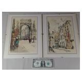 1963 Jan Korthal's 'Paris Street Scenes'