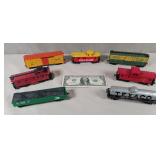 Vintage Train Car Lot