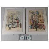 1963 Jan Korthal's 'Paris Street Scenes'