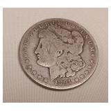 1891 Morgan Silver Dollar