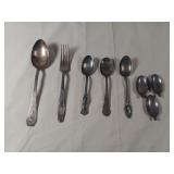 Silver Plated Silverware Lot