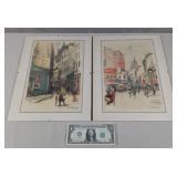 1963 Jan Korthal's 'Paris Street Scenes'