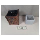 Decorative Planter or Candle Holder or Both!