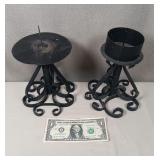 Large Candle Stands x2