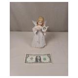Vintage Gorham Rotating Musical 8' Porcelain Angel