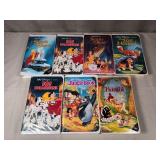 Black Diamond Disney VHS x7