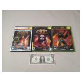 X-Box Game Lot x3