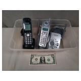 Vintage Cordless Phone Lot - Panasonic x2