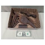 Antique Railroad Spikes and Mining Items