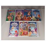 Disney VHS Lot x7