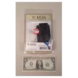 I836 Clip On Single Mag Carrier (Leather)