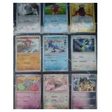 Pokemon Rare Holo Cards in Sheet