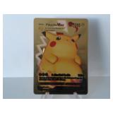Pokemon Rare Gold Pikachu Vmax