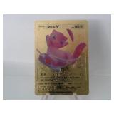 Pokemon Rare Gold Mew V
