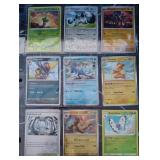 Pokemon Rare Holo Cards in Sheet