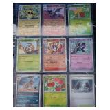 Pokemon Rare Holo Cards in Sheet