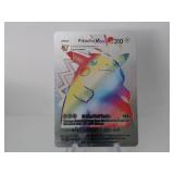 Pokemon Rare Silver Pikachu Vmax Rainbow