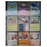Pokemon Rare Holo Cards in Sheet