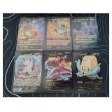 Pokemon Rare Black Foil Cards Lot
