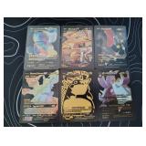 Pokemon Rare Black Foil Cards Lot