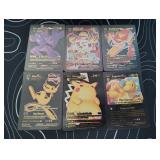 Pokemon Rare Black Foil Cards Lot