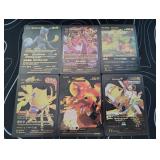 Pokemon Rare Black Foil Cards Lot