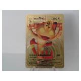 Pokemon Rare Gold Meowth Vmax