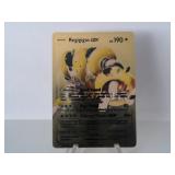 Pokemon Rare Gold Regigigas GX
