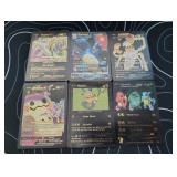 Pokemon Rare Black Foil Cards Lot