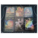 Pokemon Rare Black Foil Cards Lot