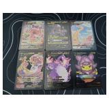 Pokemon Rare Black Foil Cards Lot