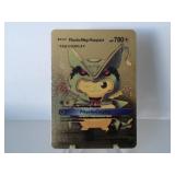 Pokemon Rare Gold Pikachu Mega Rayquaza