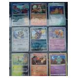 Pokemon Rare Holo Cards in Sheet