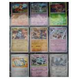 Pokemon Rare Holo Cards in Sheet