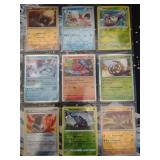 Pokemon Rare Holo Cards in Sheet