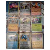 Pokemon Rare Holo Cards in Sheet