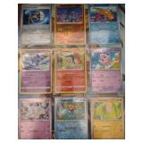 Pokemon Rare Holo Cards in Sheet