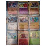 Pokemon Rare Holo Cards in Sheet