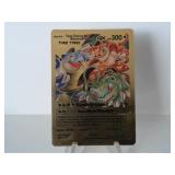 Pokemon Rare Gold Toon Charizard, Blastoise