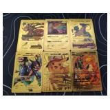 Pokemon Rare Gold Foil Cards Lot